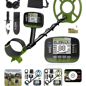Green Metal Detector